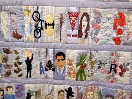 A small area of the Quilt
